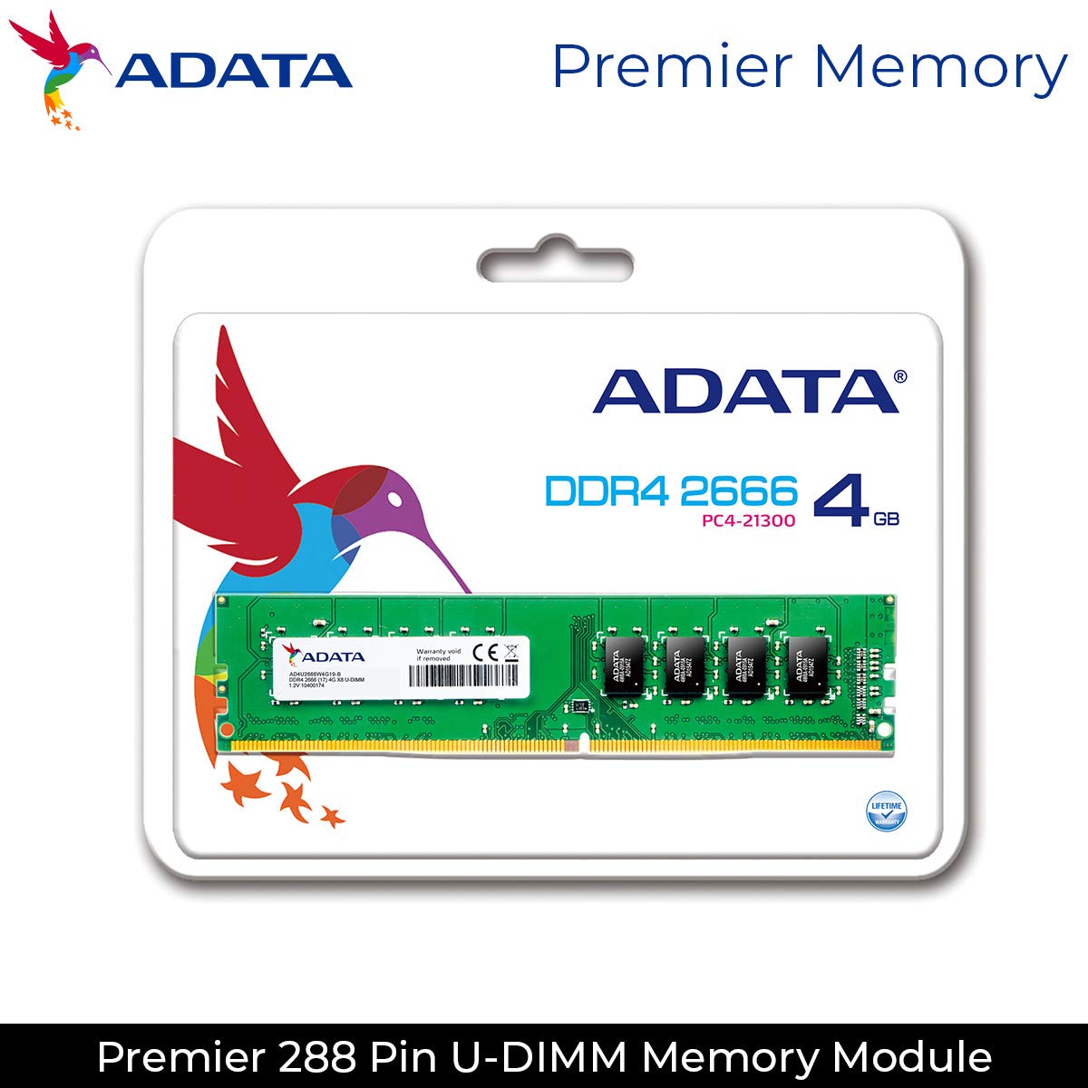 Amazon.in: Buy A-Data Premier Memory 4GB DDR4 2666Mhz RAM for